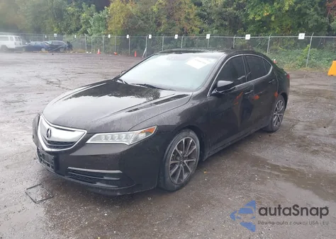 2016 Acura Tlx V6 Tech z USA, uszkodzony, nr VIN 19UUB2F55GA011687